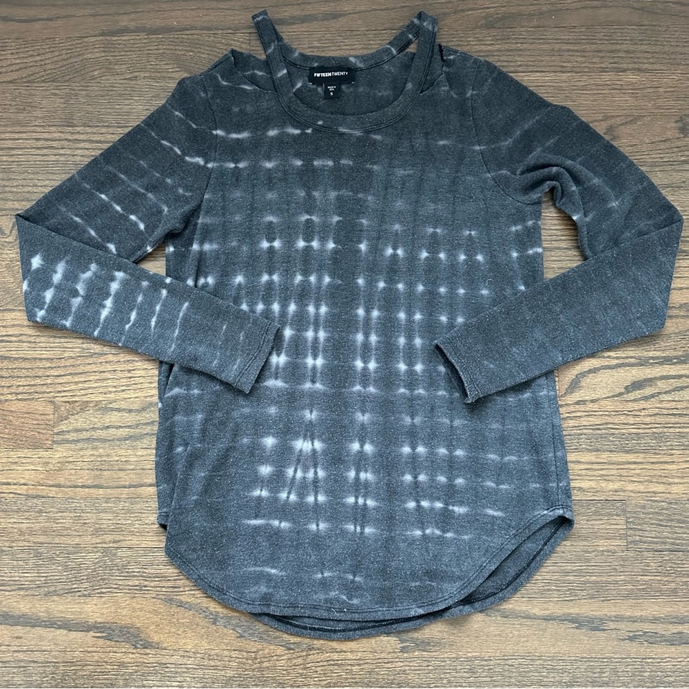 Fifteen Twenty Shibori Dye Print atop